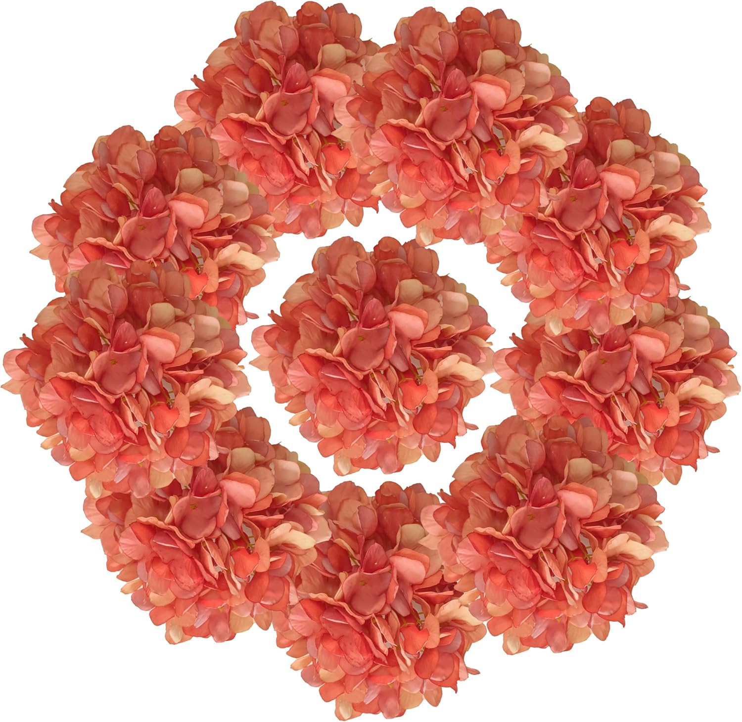 Blue Artificial Plant — 7.1" — Coral