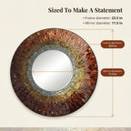 Beveled Glass Wall Mirror — 23.50" - View 3
