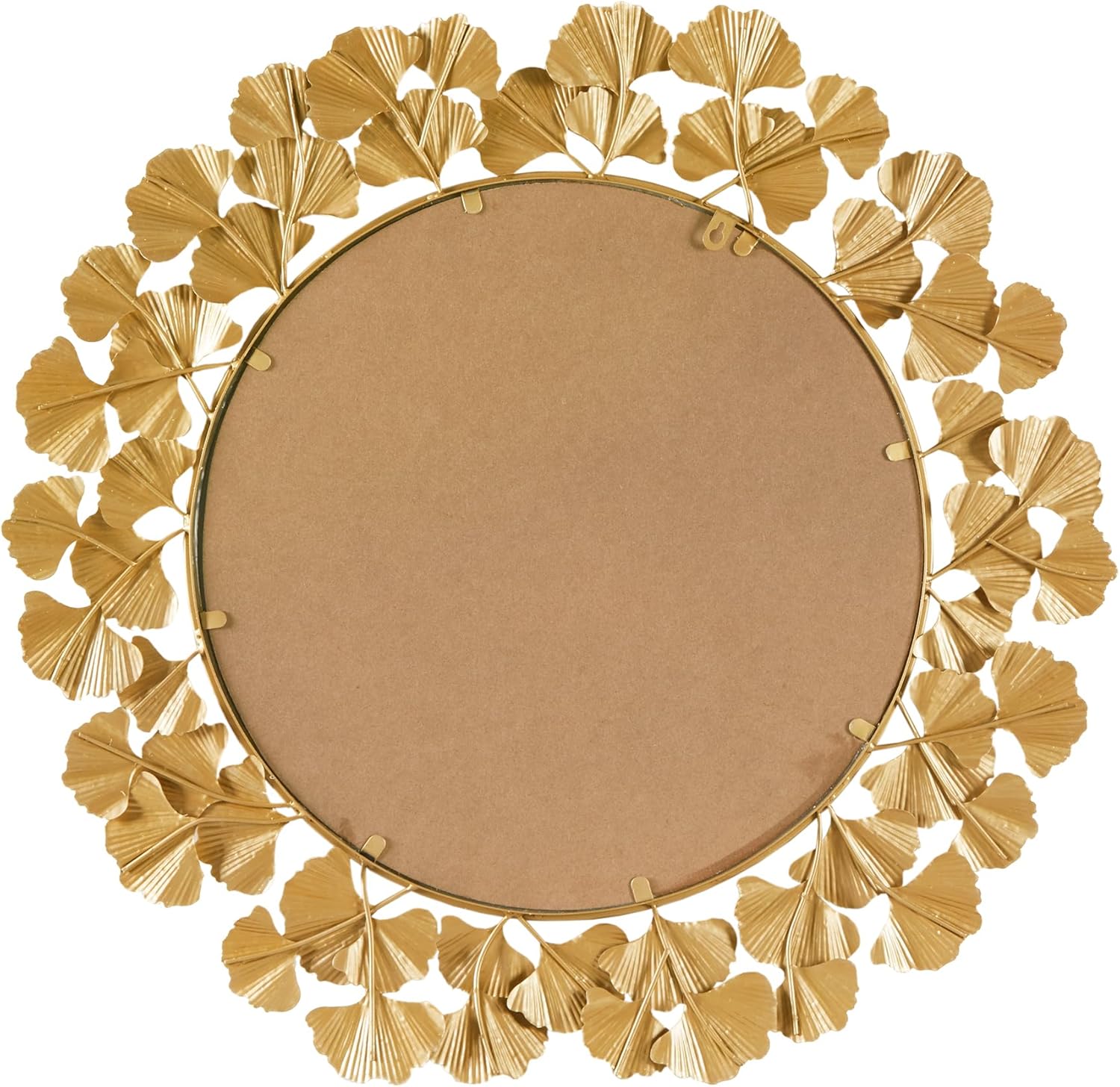Round Luxe Gold Wall Mirror — 30.5" - View 10