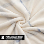 Beige Throw Pillow — 50" - View 3