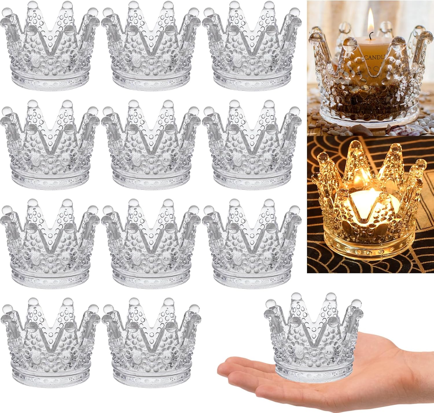 Luxe Orange Candle — Clear