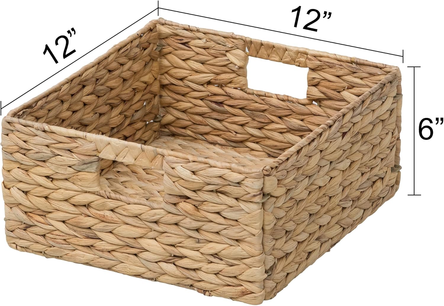 Boho Metal Storage Basket — 12" - View 6