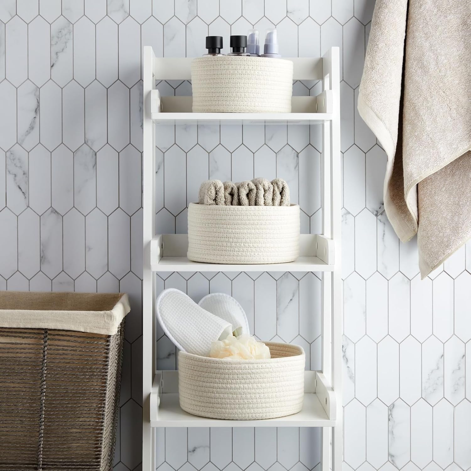Round Metal Storage Bin — 9x9 - View 4