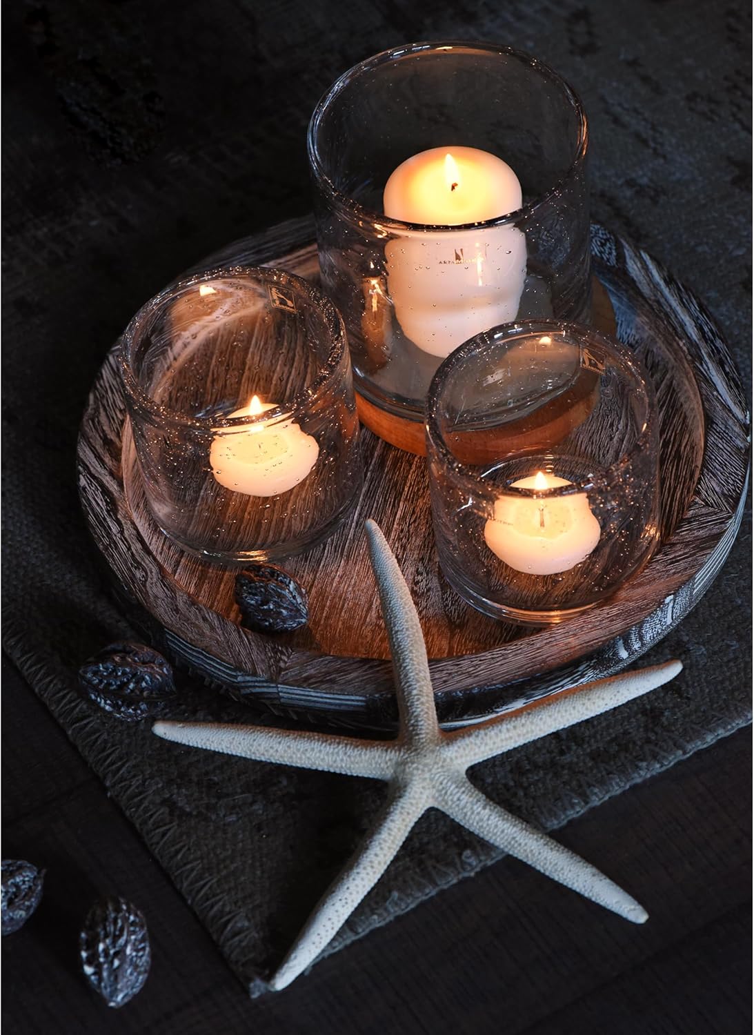 Farmhouse Black Candle — Set of 3 - View 5