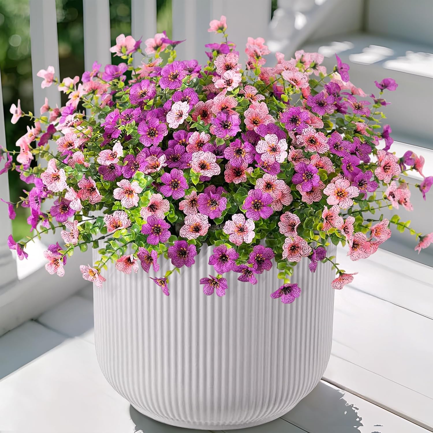 Pink Artificial Plant — Purple Pink