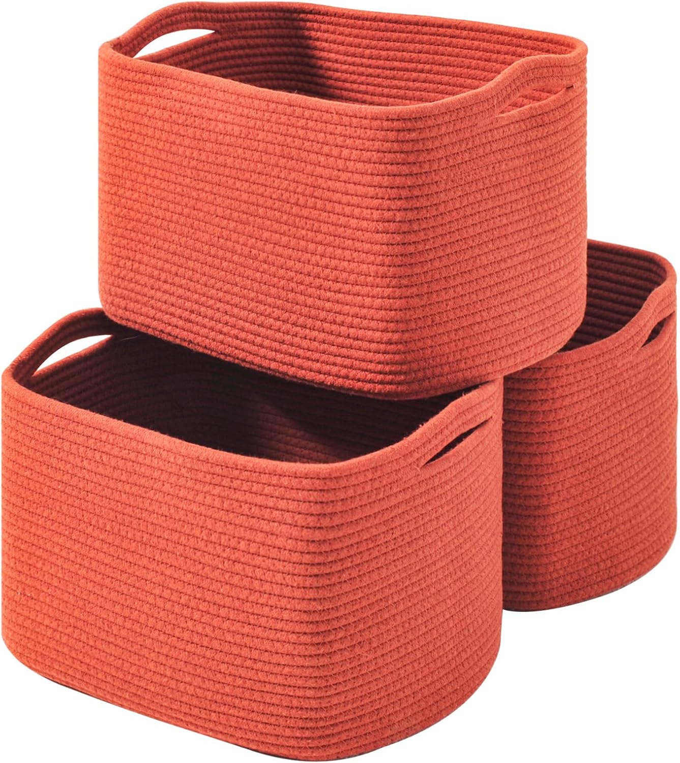 Boho Black Vase — 15" — Brick Red