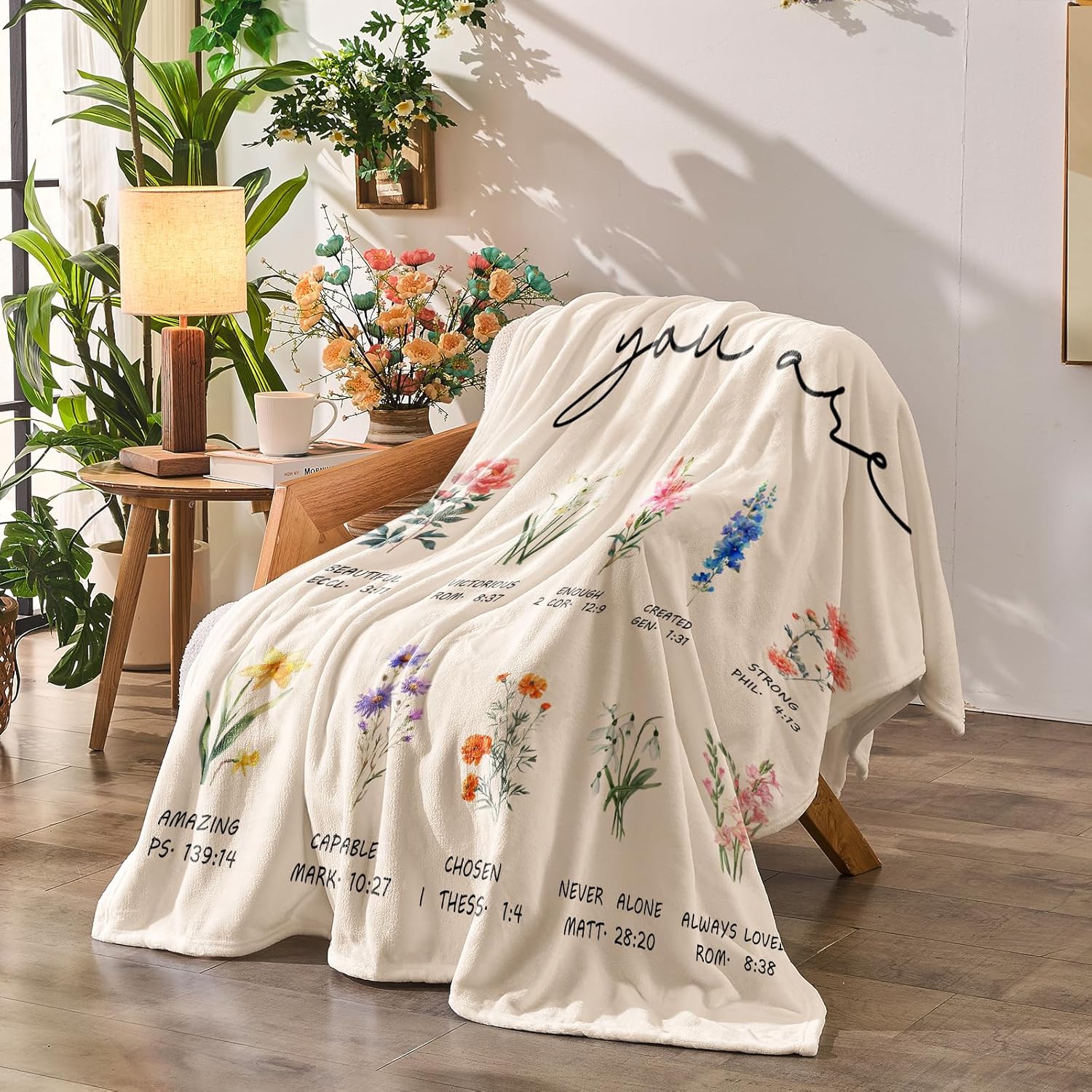 Beige Throw Pillow — 50" — Beige Flower