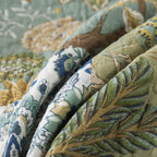 Boho Blue Throw Pillow — 78" - View 7