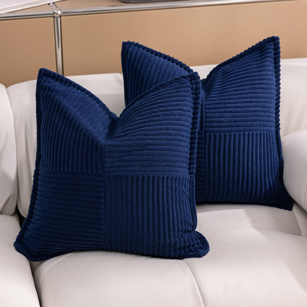 Boho Beige Throw Pillow Cover — 18"