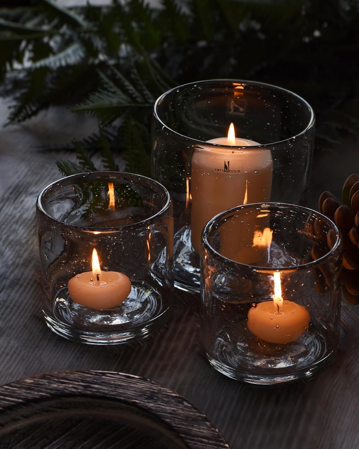Farmhouse Black Candle — Set of 3 - View 4
