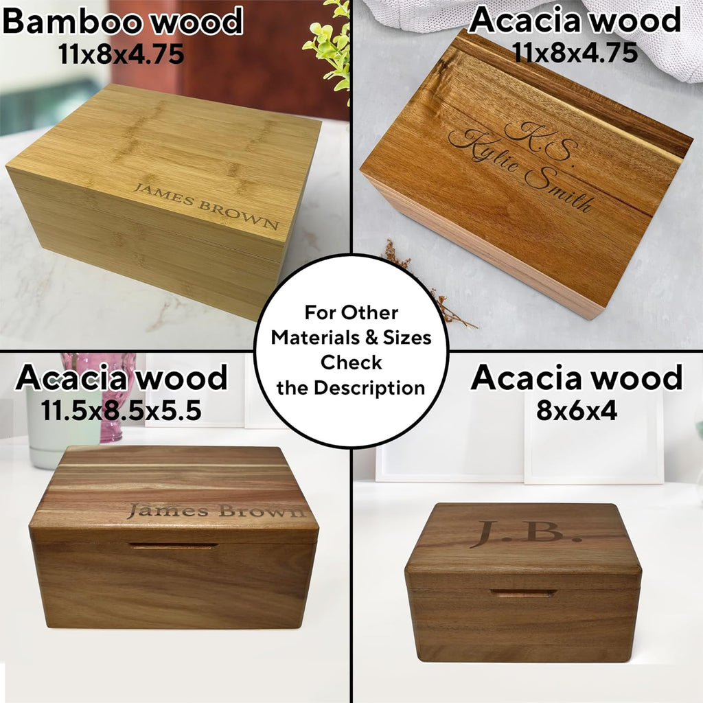 Personalized Farmhouse Wood Home Decor — 11x8 - View 2