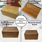 Personalized Farmhouse Wood Home Decor — 11x8 - View 2