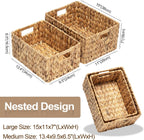 Rattan Storage Basket — 15x11 - View 6