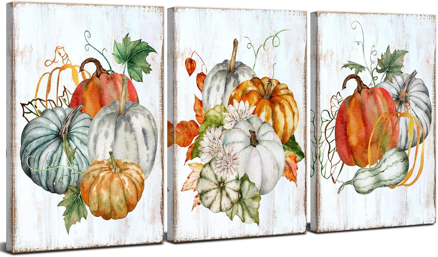 Farmhouse Orange Wall Decor — 12x12 — 16x24in