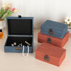 Linen Blue Storage Basket - View 6