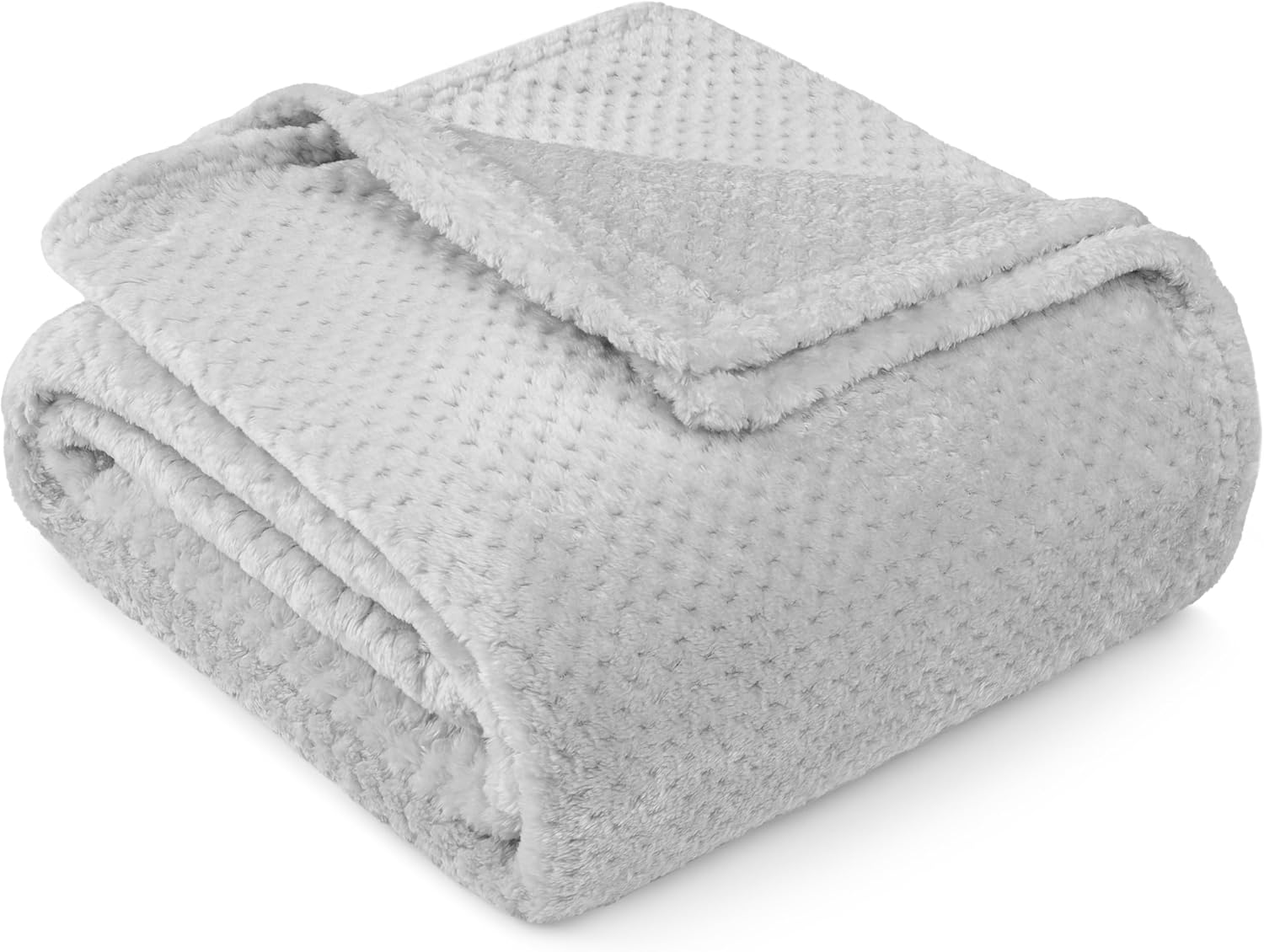 Beige Throw Pillow — 60" — Light Gray