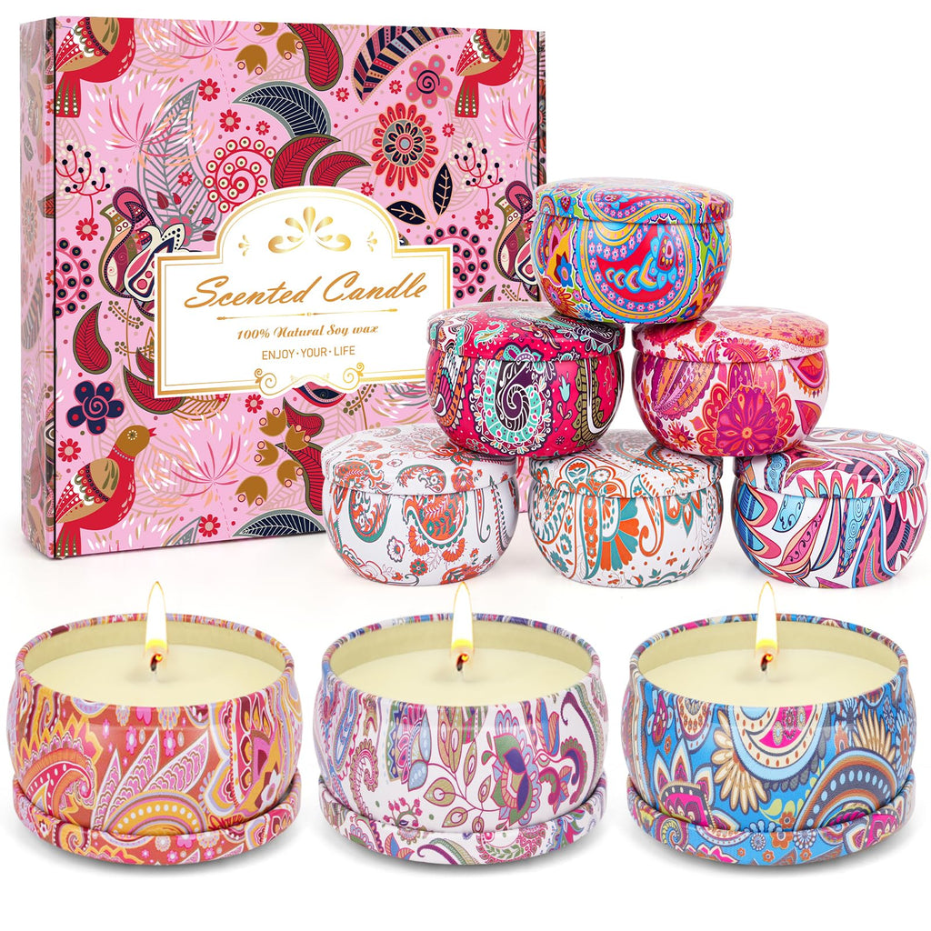 Soy Wax Metal Scented Candle