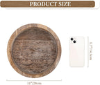 Round Farmhouse Black Candle - View 7