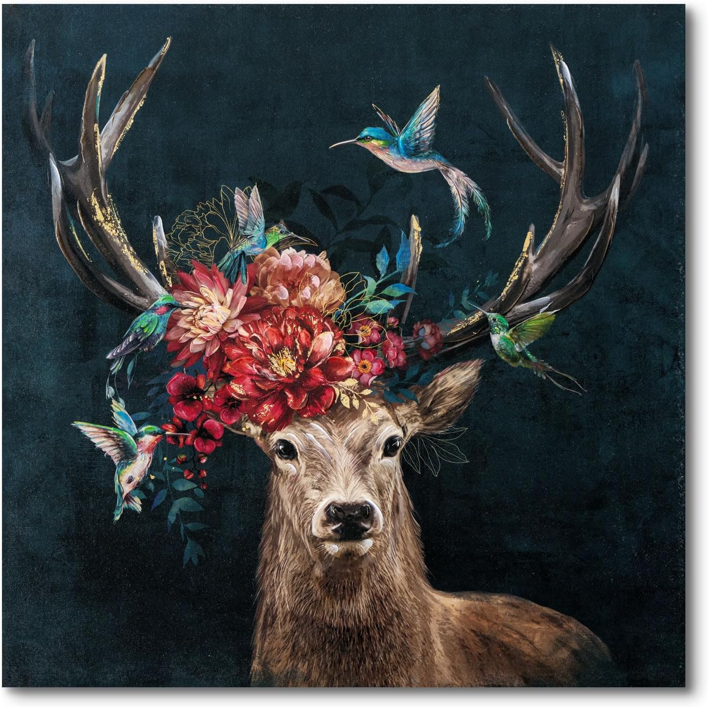 Modern Brown Wall Decor — 20" — 24"L x 24"W