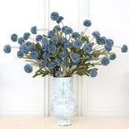 Beige Artificial Plant — Blue