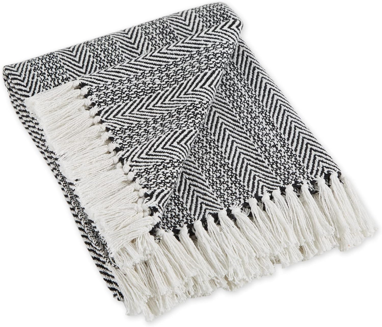 Beige Throw Pillow — 60" — Black
