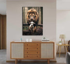 Framed Fabric Canvas Wall Art — 36" - View 5