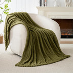 Beige Throw Pillow — 70" - View 7