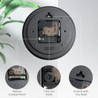 Battery Operated Wall Clock — 12" - View 3