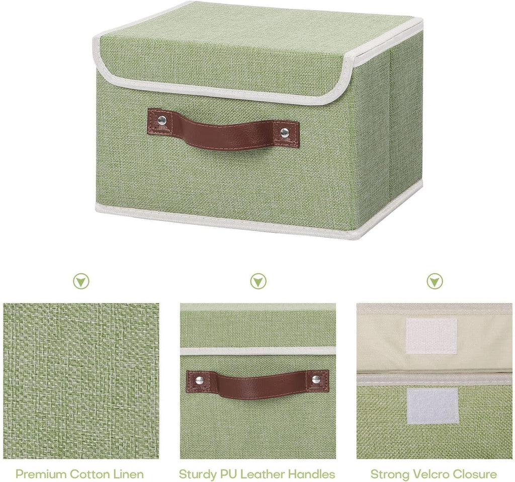 Linen Beige Storage Bin — Set of 1 - View 3