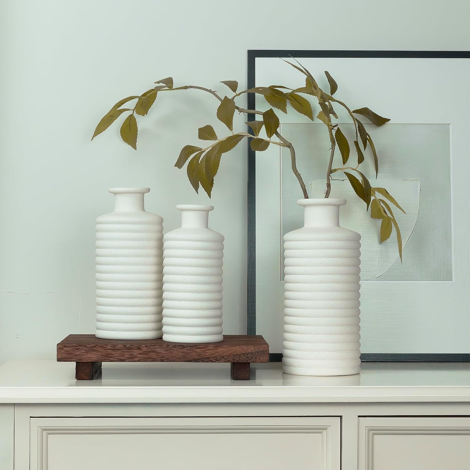 Boho Black Vase Set - View 7