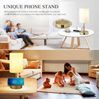Dimmable Luxe Fabric Desk Lamp - View 6