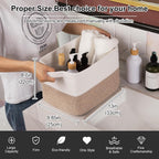 Boho Black Storage Bin — 13" - View 4