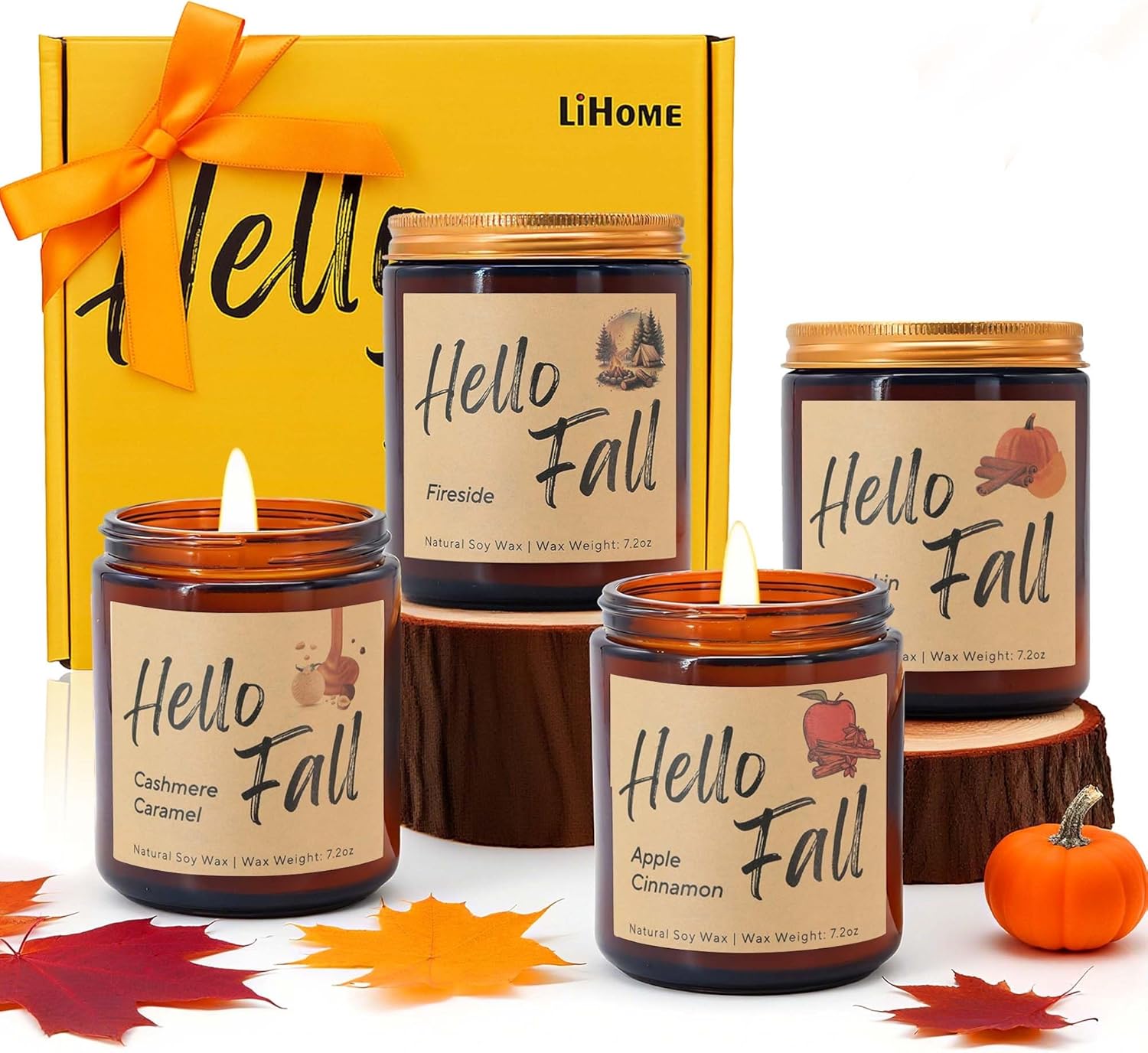 Soy Wax Wax Scented Candle — Fall02