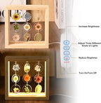 Dimmable Wood Bedside Lamp — 3X3 - View 5