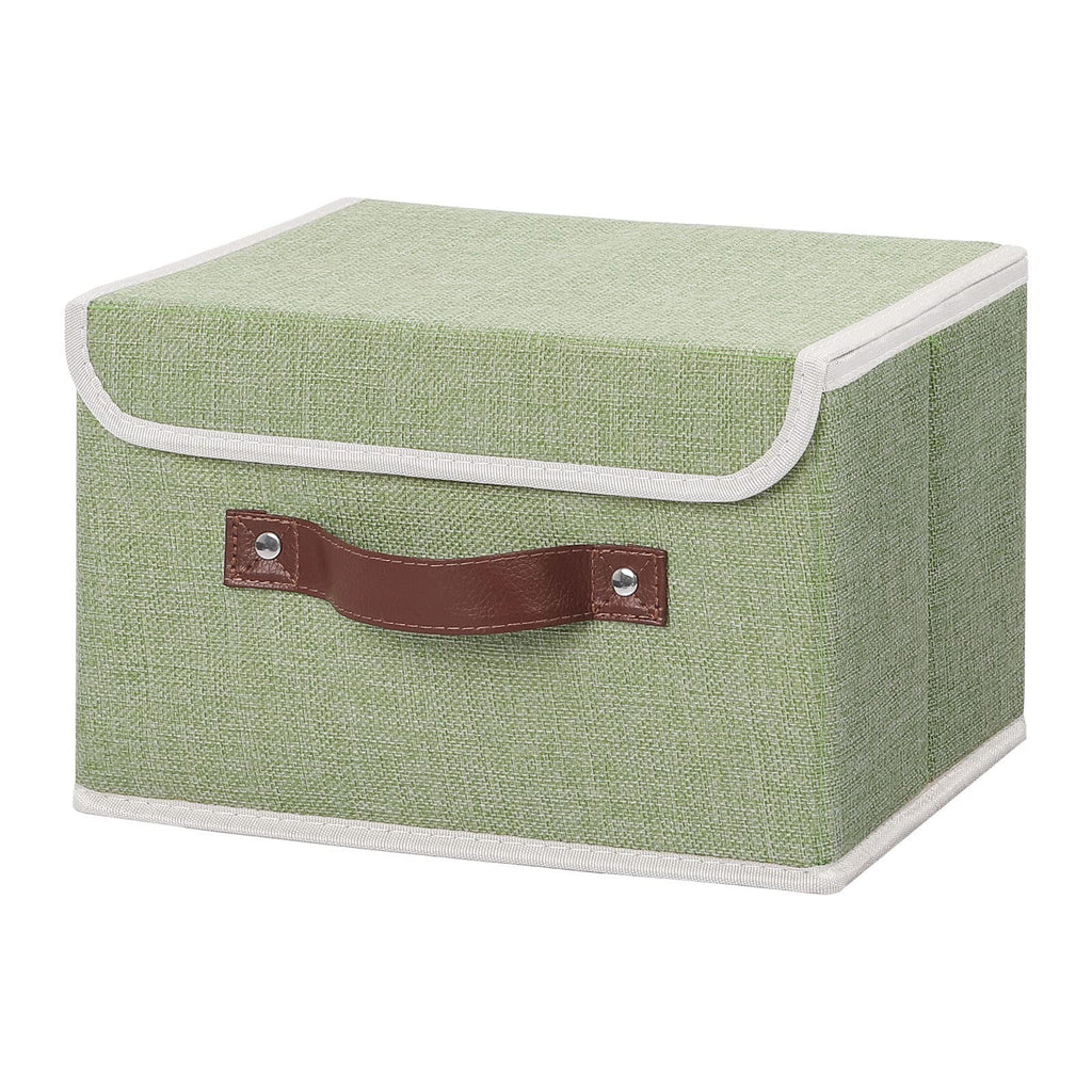 Linen Beige Storage Bin — Set of 1
