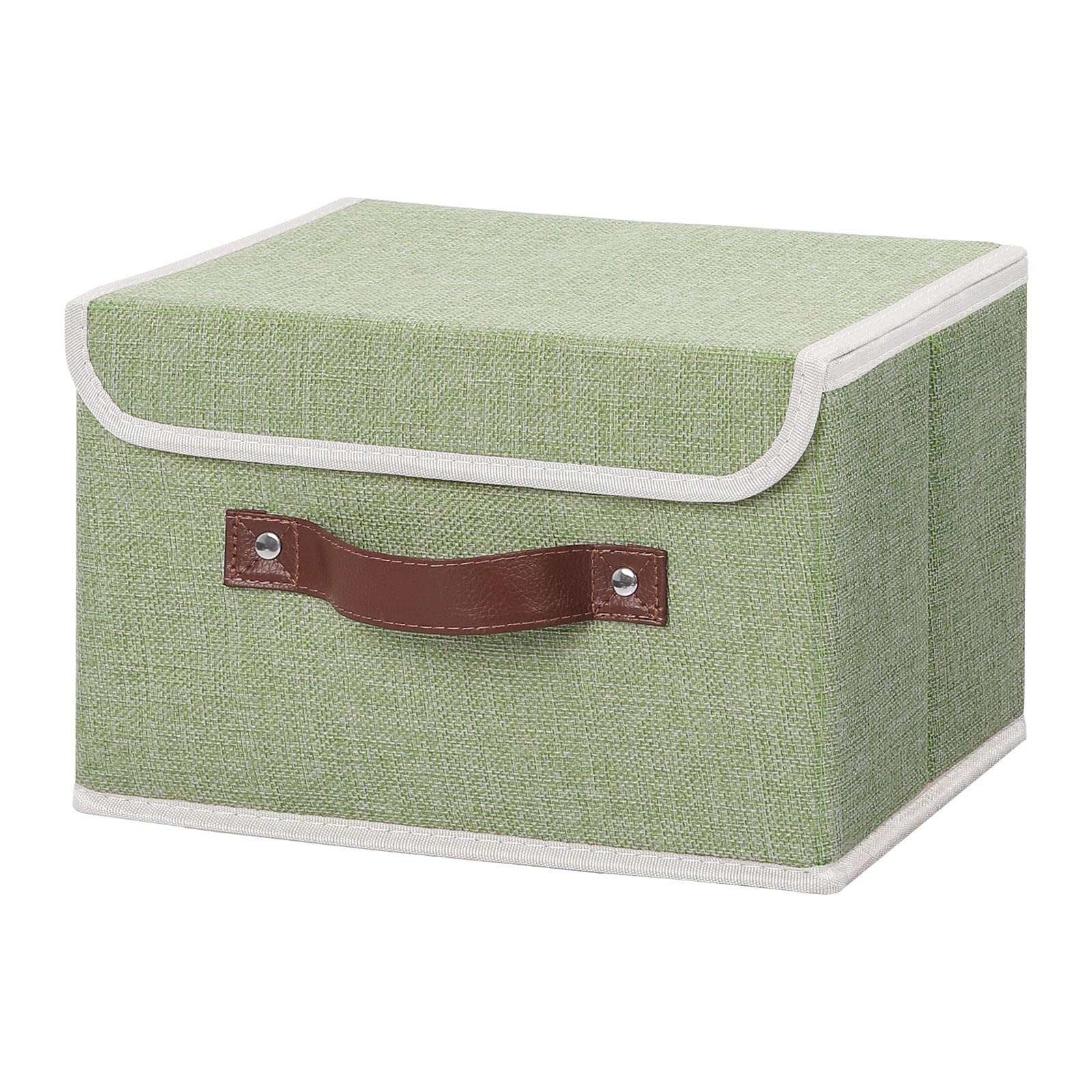 Linen Beige Storage Bin — Set of 1