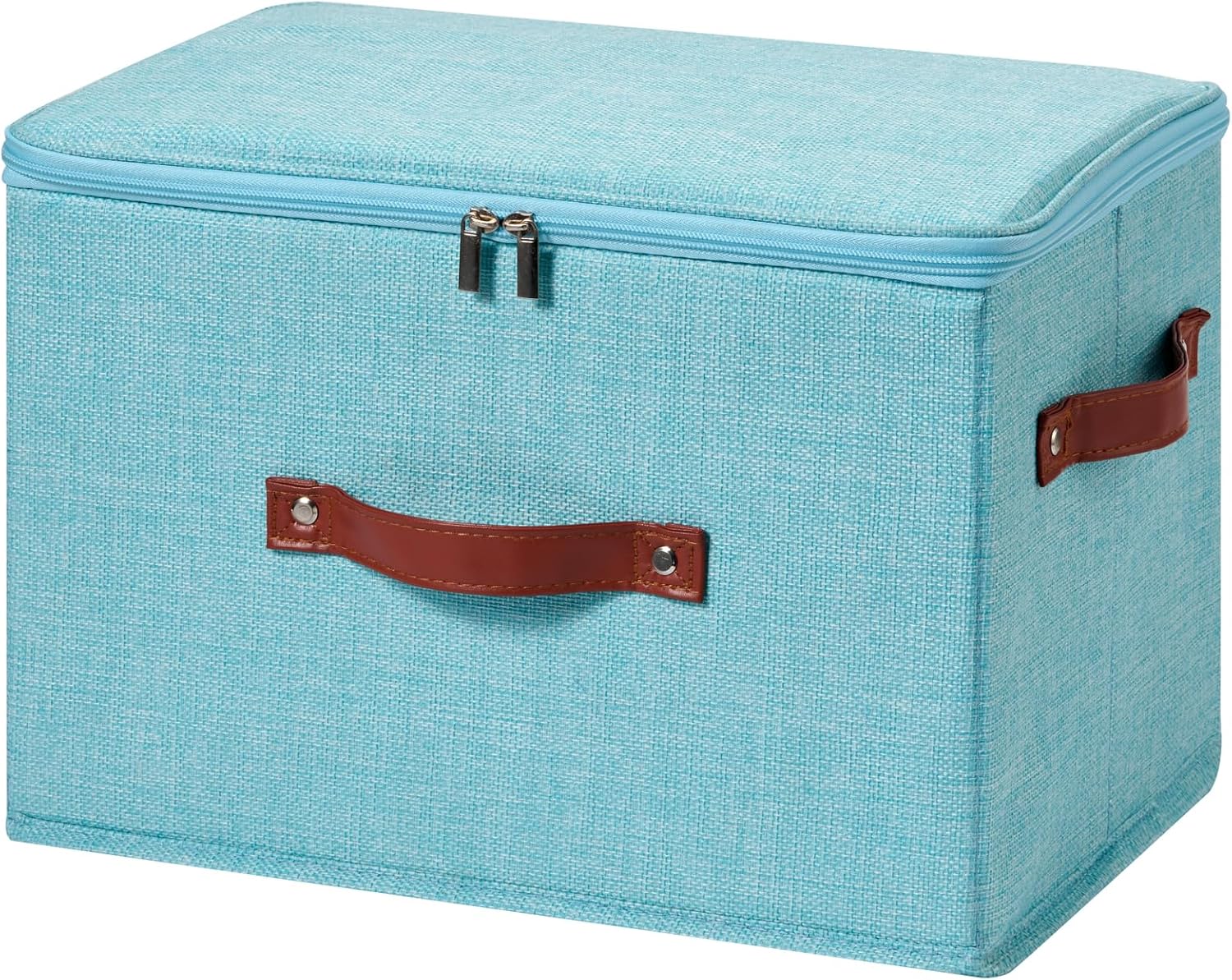 Linen Beige Storage Bin — Set of 1 — Large ( Pack of 1 )