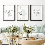 Framed Black Wall Decor — 11" - View 6