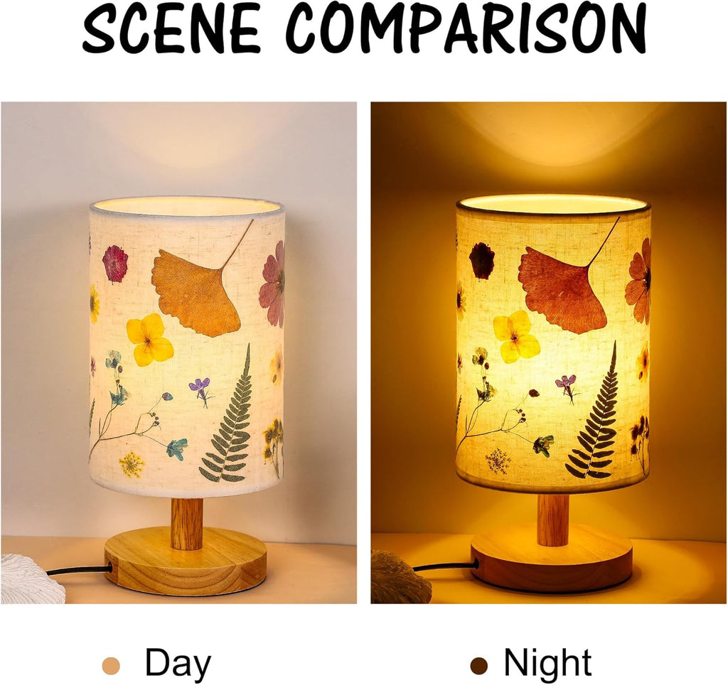 Vintage Purple Bedside Lamp - View 3