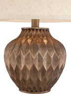 Modern Gold Table Lamp — 22" - View 5