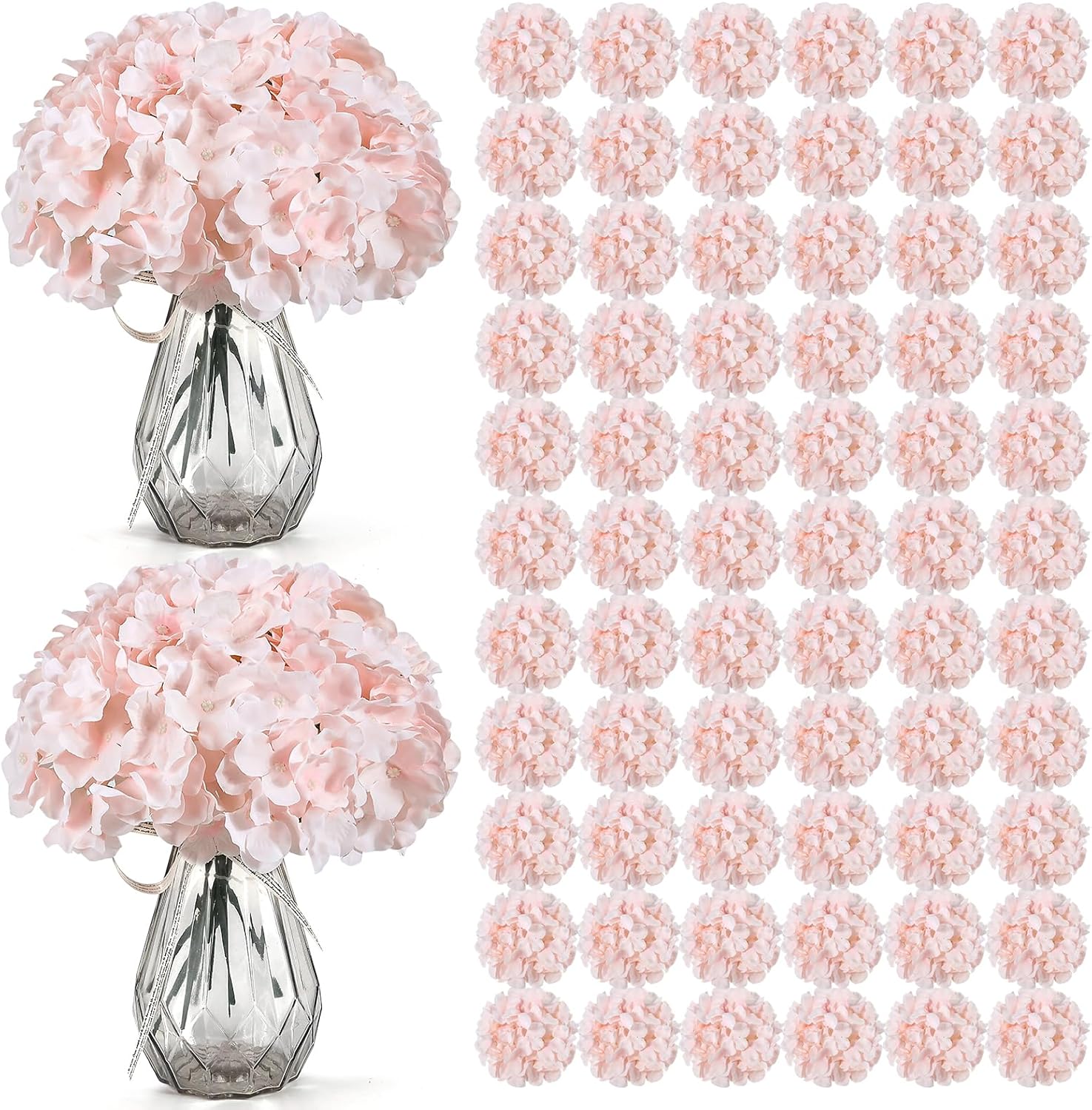 Blue Artificial Flowers — Pink