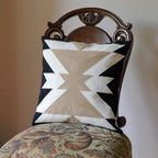 Boho Fabric Throw Pillow Cover — 18" - View 4