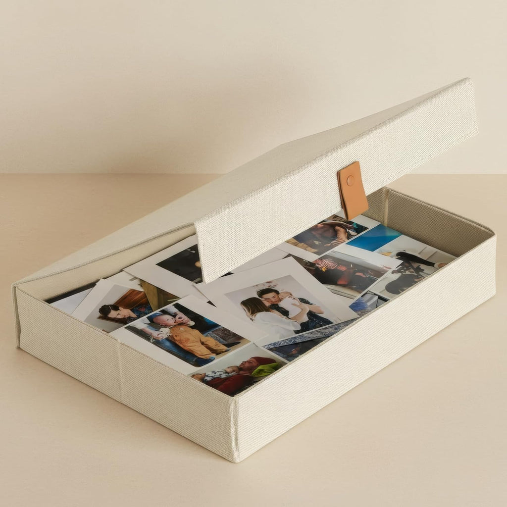 Linen Grey Storage Basket - View 9