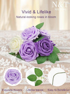 Beige Artificial Flowers - View 7