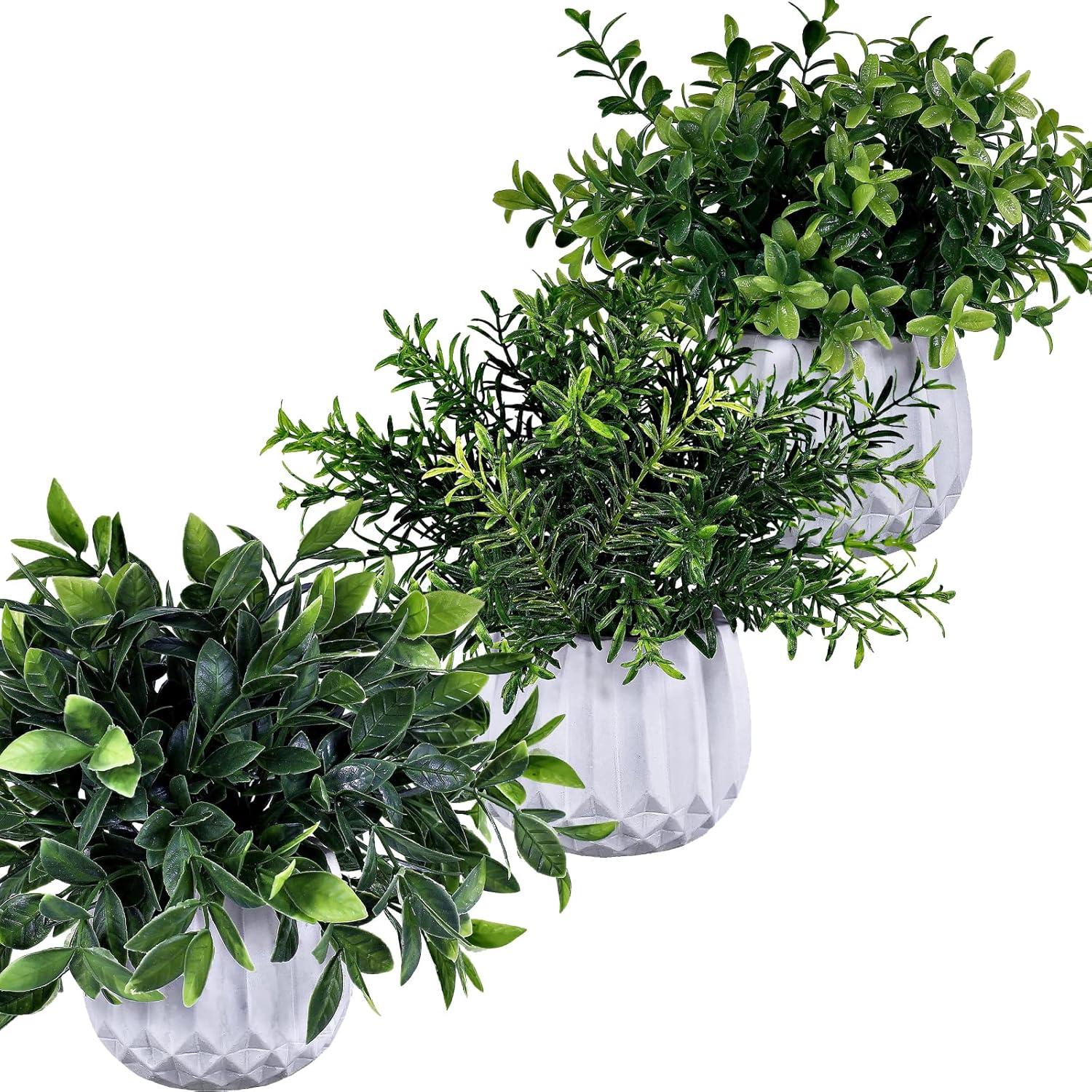 Modern Wood Artificial Plant - View 6