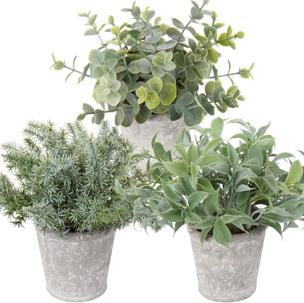 Farmhouse Artificial Plant — Set of 3 - View 8