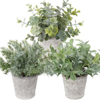 Farmhouse Artificial Plant — Set of 3