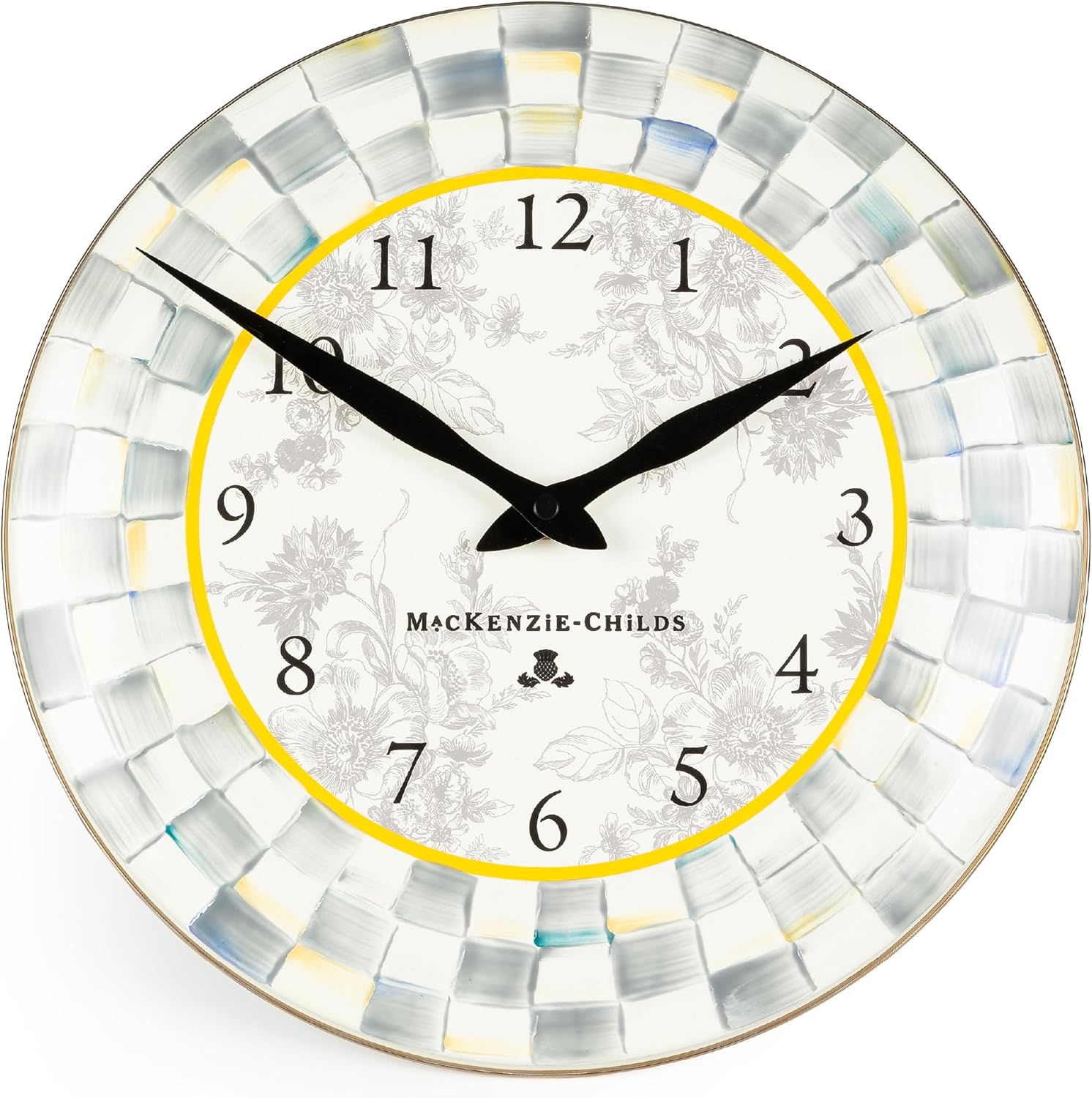 Purple Wall Clock — Sterling Check