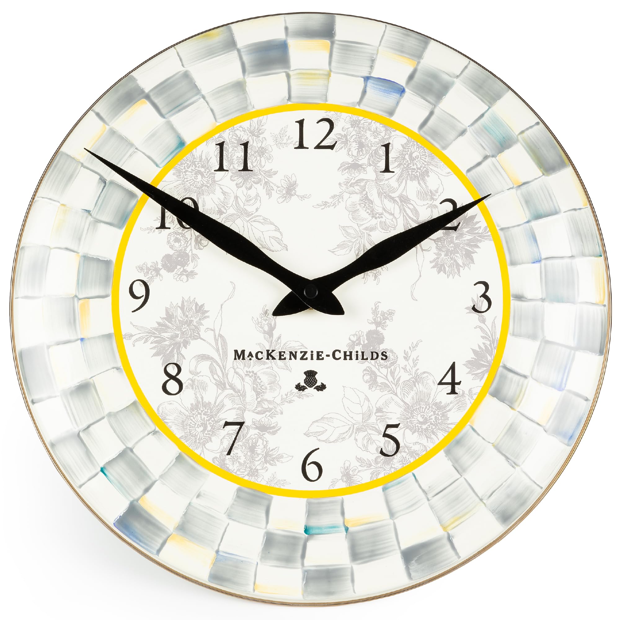 Purple Wall Clock