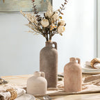 Farmhouse Brown Flower Vase — Set of 3 - View 4